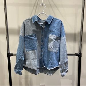 Oak+Fort jeans shirt